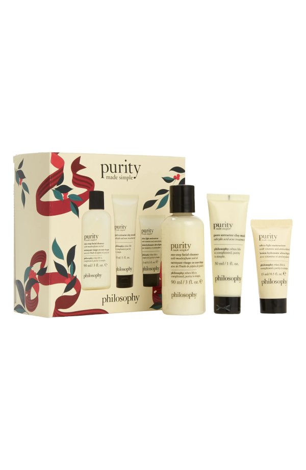 purity made simple skin care set