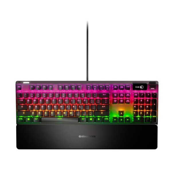 SteelSeries - Apex 7 Wired Gaming Tactile & Quiet Mechanical Red Switch Keyboard