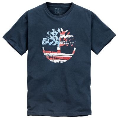 Timberland | Men's Americana Tree Logo T-Shirt