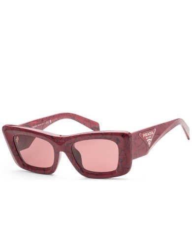 Prada Women's Red Cat-Eye Sunglasses SKU: PR-13ZSF-15D08S UPC: 8056597750240