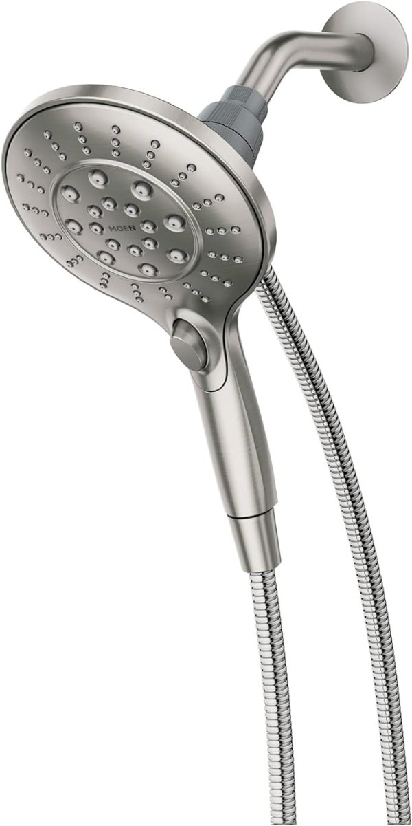 26112SRN Engage Magnetix Six-Function 5.5-Inch Handheld Showerhead with Magnetic Docking System, Spot Resist Brushed Nickel