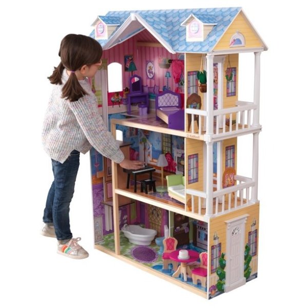 我的梦想娃娃屋，带14个配件