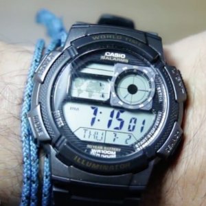 Casio Men's AE-1000W-1AVCF Resin Sport Watch with Black Band