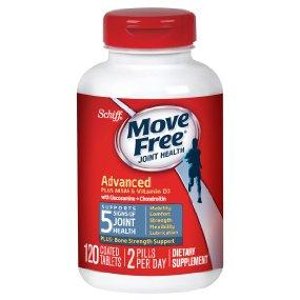 Move Free Advanced Plus MSM and Vitamin D3, 120 Count