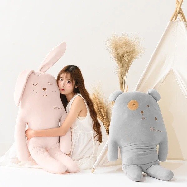 Sleeping and Comforting Pillow - Jumbo Size Cute Animal Body Pillow