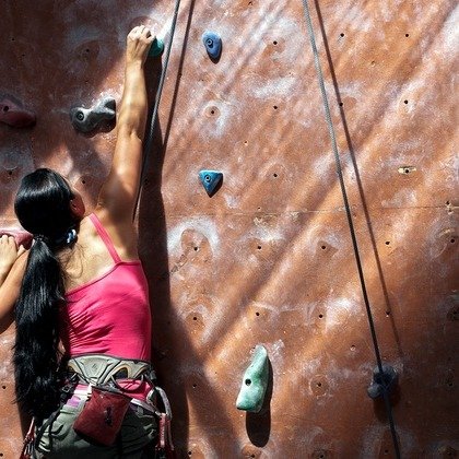 Rock-Climbing Package with Optional One-Month Membership and Gear Rental at Island Rock (Up to 68% Off)