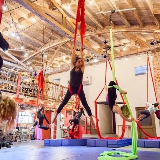 Five-Class Card Valid for Introduction to Aerial Fitness Class at The Aerial House (Up to 46% Off)