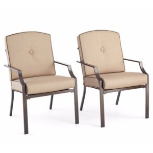Outdoor Oasis Stratton Stationary Chairs set pf 2