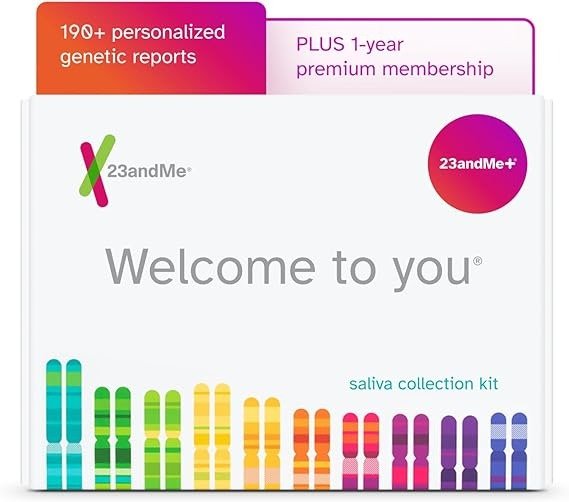 + Premium Membership Bundle: Personal Genetic DNA Test Including full Health + Ancestry Service plus 1-year membership access to exclusive reports