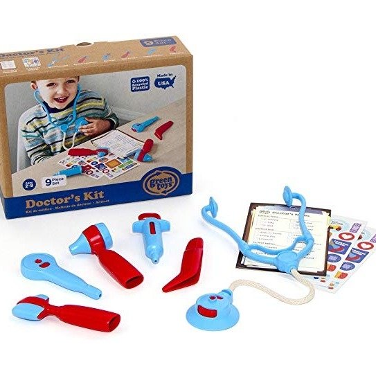 Doctor's Kit Role Play Set, Red/Blue