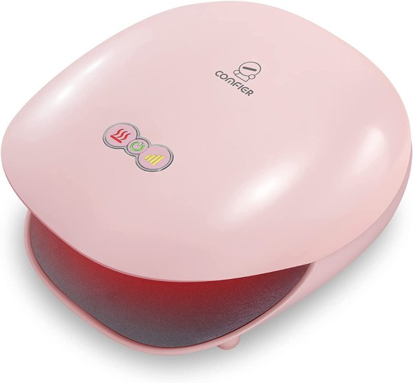 Comfier 可充电手部按摩仪 带加热功能 粉色