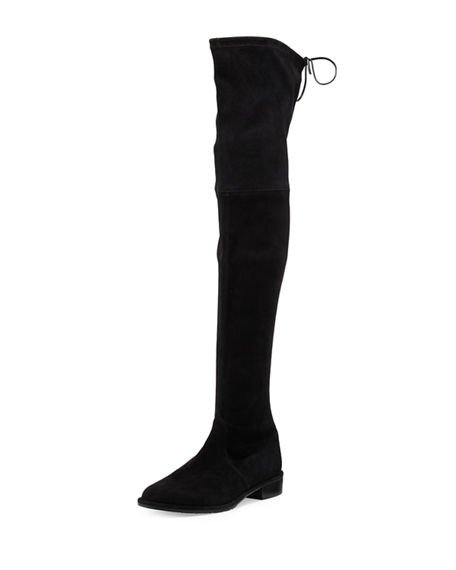 Lowland Suede Over-The-Knee Boot