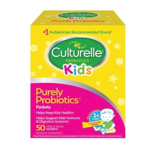 Culturelle 儿童益生菌每日补充剂50袋，提高免疫力