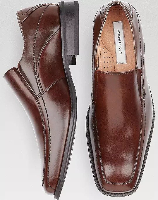 Brown Slip-On Shoes 