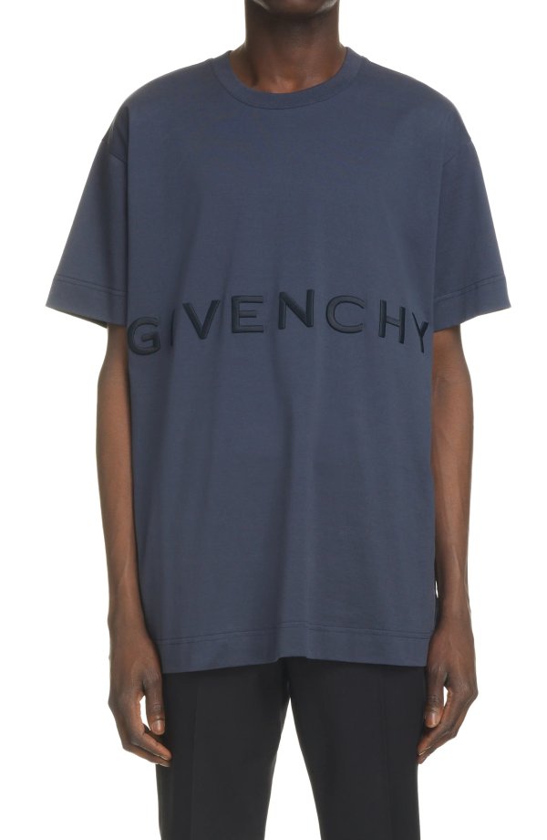 Logo Embroidered Oversize T-Shirt