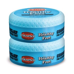 O'Keeffe's for Healthy Feet Foot Cream, 3.2 oz., Jar, (Pack of 2)