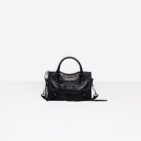 Classic City Mini Shoulder Bag Black for Women | Balenciaga
