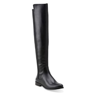 Bizzy Girl Black Leather Boot