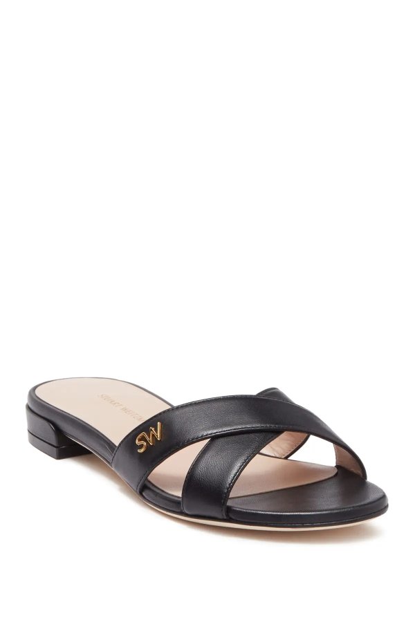 Lunaria Strappy Leather Flat