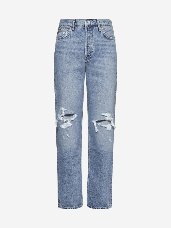 90’s Pinch Waist High Rise Straight jeans