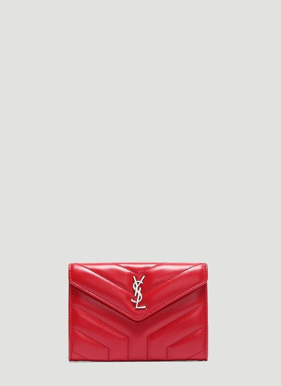 Lou Lou Envelope Wallet in Red | LN-CC