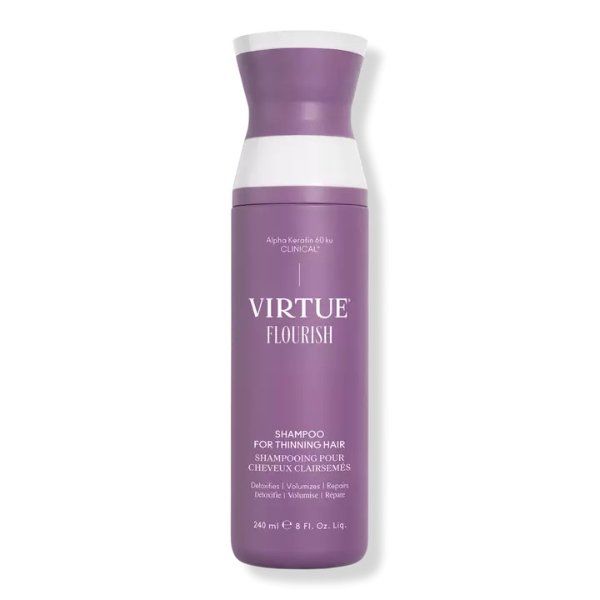 VirtueFlourish Volumizing Keratin Shampoo for Thinning Hair