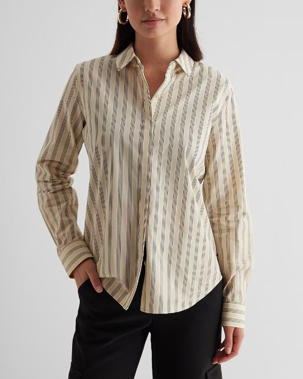 Slim Striped Portofino Shirt