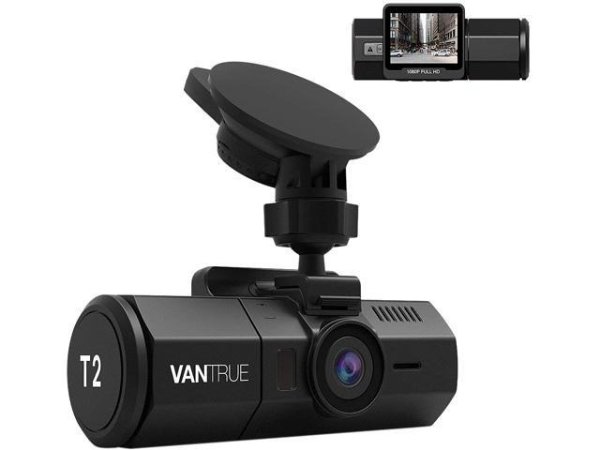 Vantrue T2 24/7 Surveillance Super Capacitor Dash Cam 1920x1080P OBD Car Camera 2.0'' LCD 160° Dashboard Camera Recorder w/Night Vision, Sony Sensor, Wave Guard Parking Monitor, Support 256GB max - Newegg.com