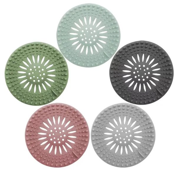 1 Pack Hair Catcher Durable Silicone Hair Stopper Shower Drain Covers Easy To Install And Clean Suit For Bathroom Bathtub And Kitchen - Home & Kitchen - Temu