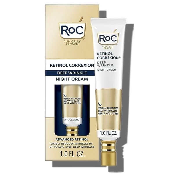 Retinol Correxion Deep Wrinkle Anti-Aging Retinol Night Cream, 1 Ounce 