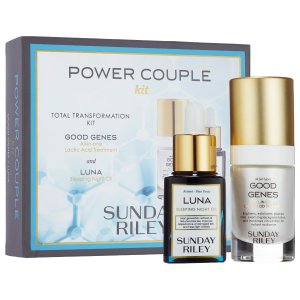 Sunday Riley launched Power Couple Duo: Total Transformation Kit
