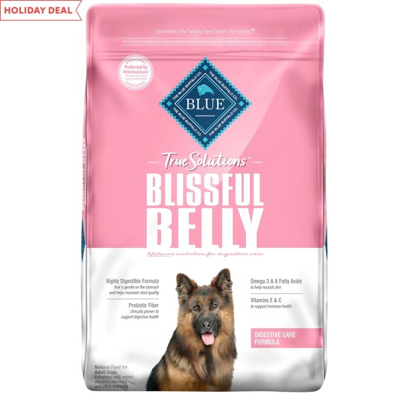 True Solutions Blissful Belly Natural Digestive Care Chicken Flavor Adult Dry Dog Food, 24 lbs. | Petco