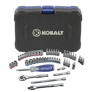 Kobalt 51-Piece Standard (SAE) and Metric Combination Mechanic's Tool Set