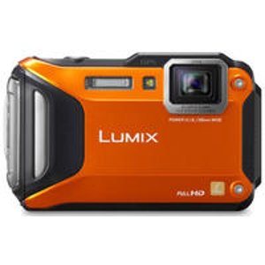 Panasonic Lumix DMC-TS5 16.1 MP Tough Digital Camera with 9.3x Intelligent Zoom Orange