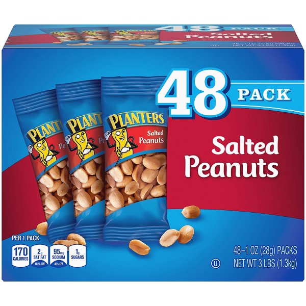 Salted Peanuts - 48 Pack