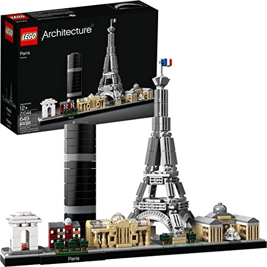 LEGO Architecture Skyline Collection 21044 Paris Skyline Building Kit with Eiffel Tower Model