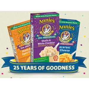 Annie's Homegrown Snacks & Pasta @ Amazon
