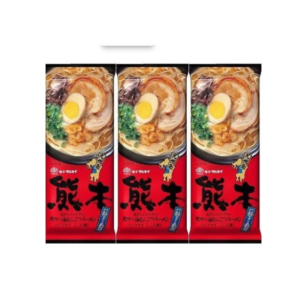 Marutai Instant Ramen Noodle (Kumamoto) 70g (pack of 3)