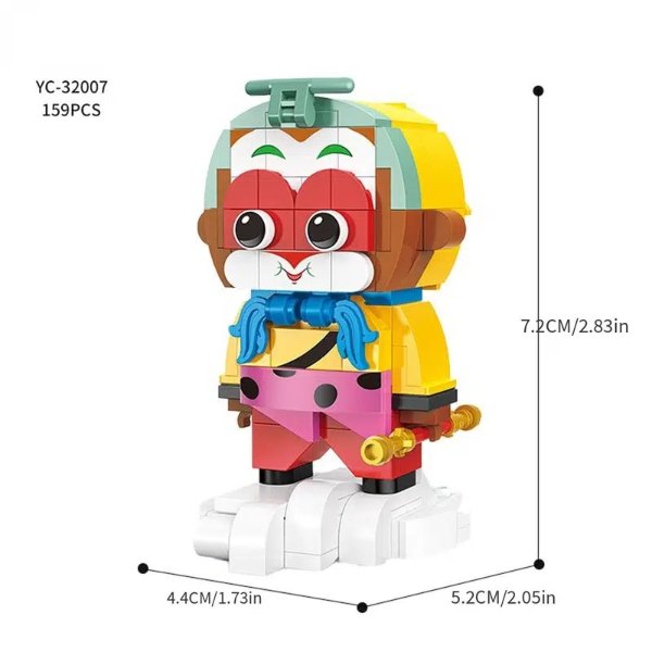 Journey To The West Series Assembled Building Blocks Children's Puzzle For Boys And Girls Toy Model Ornaments - Toys & Games - Temu