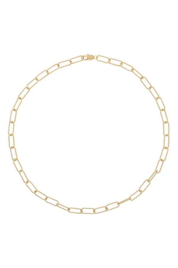 Gold Rosa Necklace