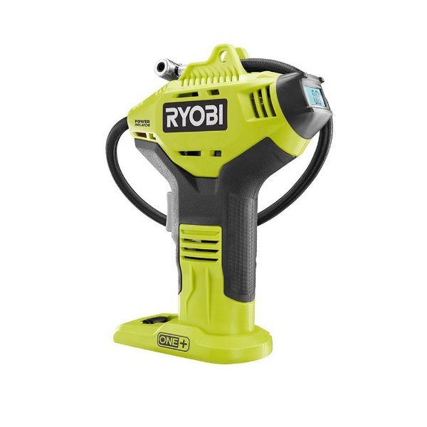 RYOBI 18-Volt ONE+ Lithium-Ion Cordless High Pressure Inflator with Digital Gauge (Tool-Only)
