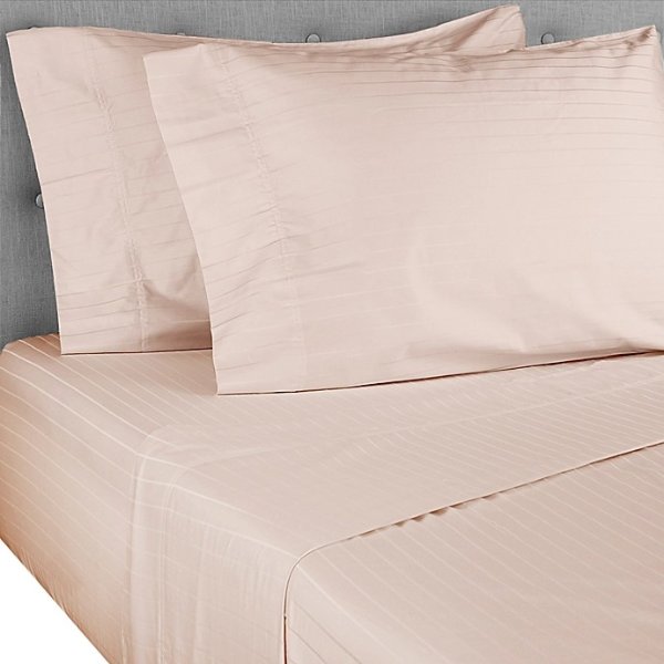 Nestwell™ Pima Cotton Sateen Striped 500-Thread-Count Sheet Set | Bed Bath & Beyond