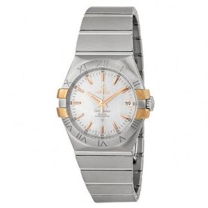 OMEGA Constellation Co-Axial Silver Dial Stainless Steel 35 mm Watch