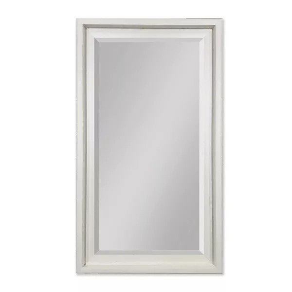 Belle Maison 白色边框装饰镜子 22x28 Mirror