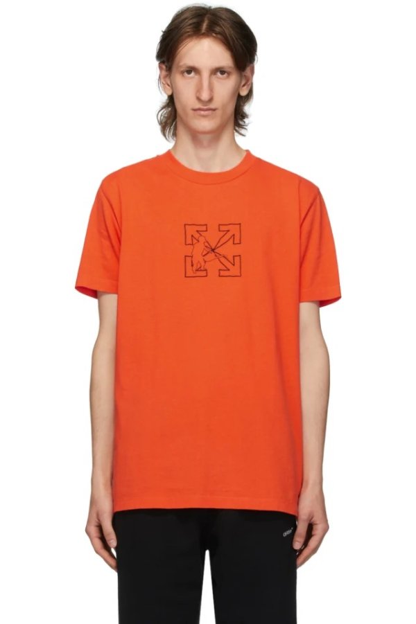 Orange Workers T-Shirt