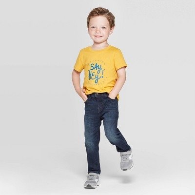 Toddler Boys' Cordura Tough Denim Skinny Jeans 