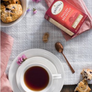 Twinings of London 英式早餐红茶 100茶包 可用于制作奶茶