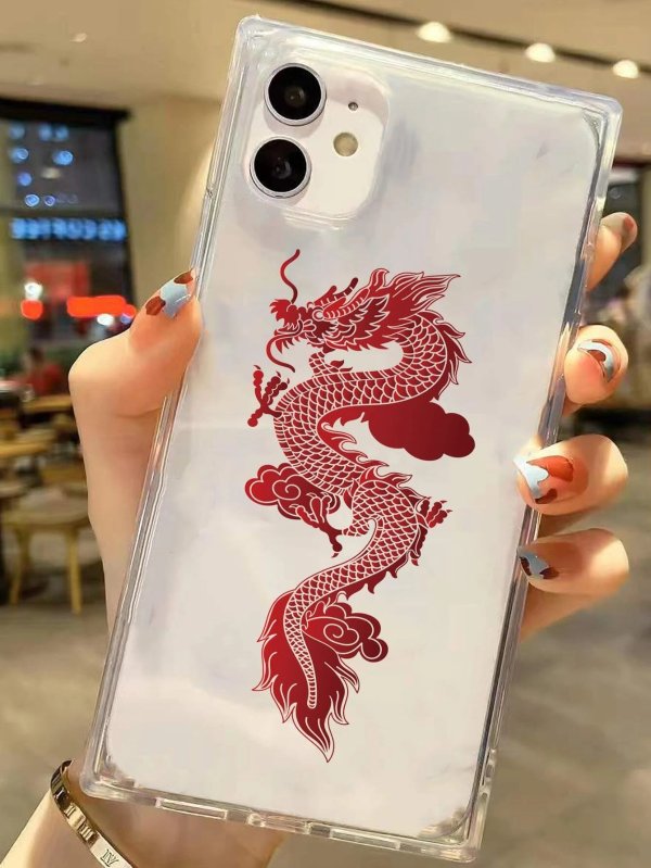 Dragon Clear Phone Case