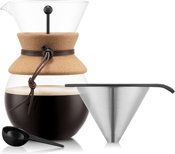 Bodum 2-Piece Double-Wall Pour-Over Coffee Set