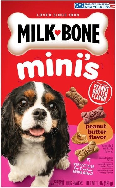 Mini's Peanut Butter Flavor Variety Dog Treats